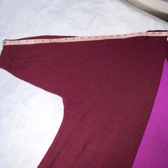 Lane Bryant classic fit pullover sweater, flattering colorblock size 22/24 - Picture 6 of 9